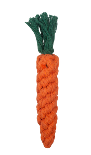 Pure hand -knitted cotton rope carrot 