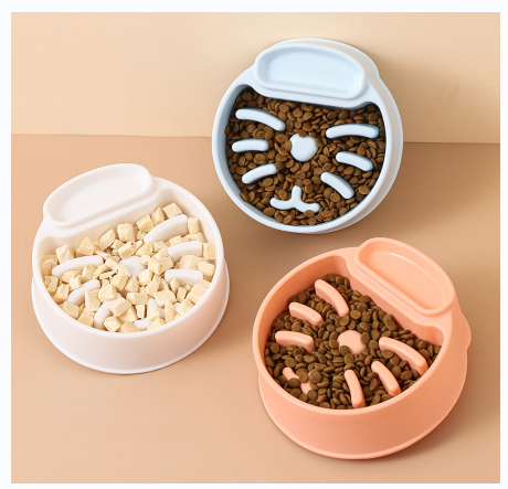 Pet slow food bowl 