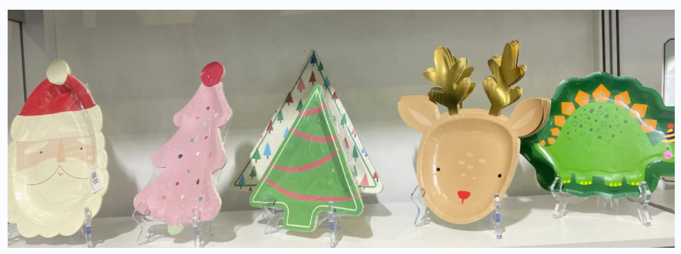 一次性纸盘纸杯套装 