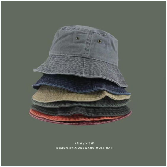 Denim fisherman hat 