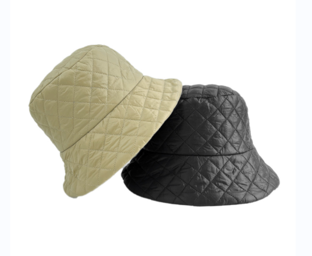 Plaid cotton earlier sunshade hat 