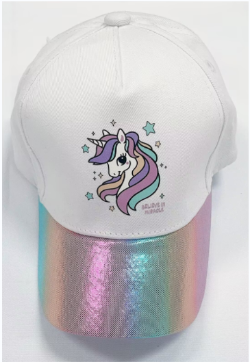 Cartoon pattern peaked hat 
