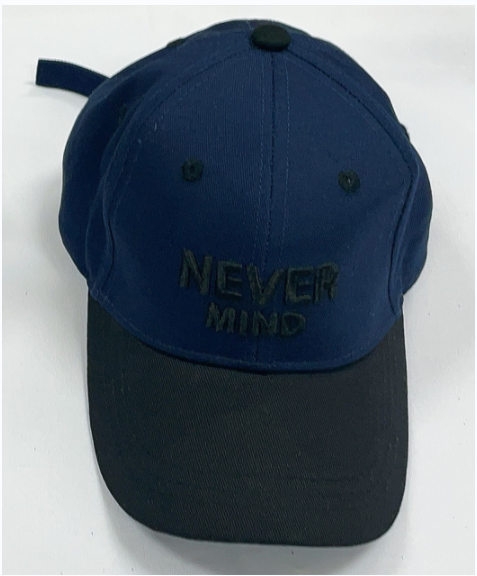 Letter embroidery baseball cap 