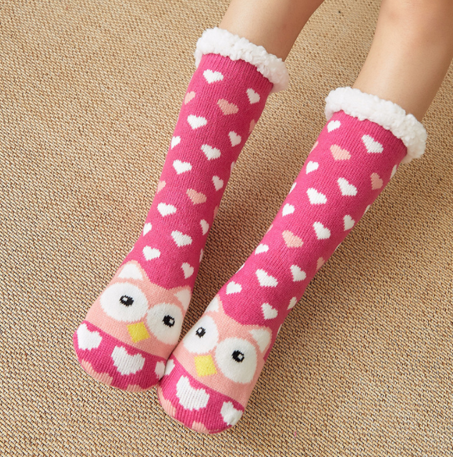 Ploves and thick floor socks 