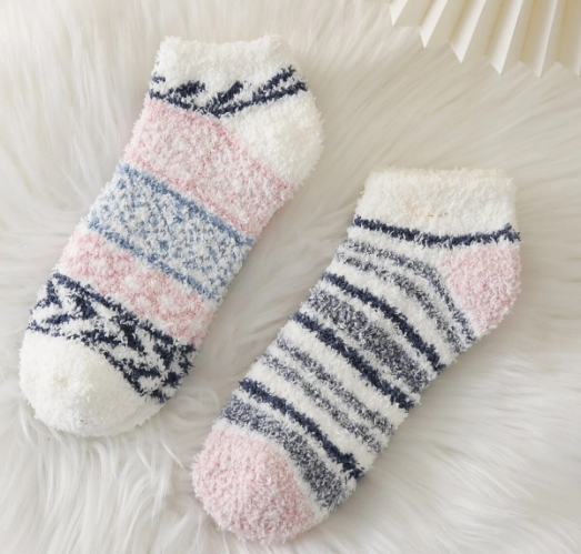 Half velvet/coral velvet socks 