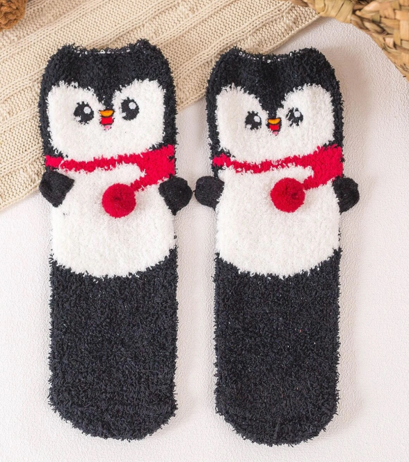 Half velvet/coral velvet socks 