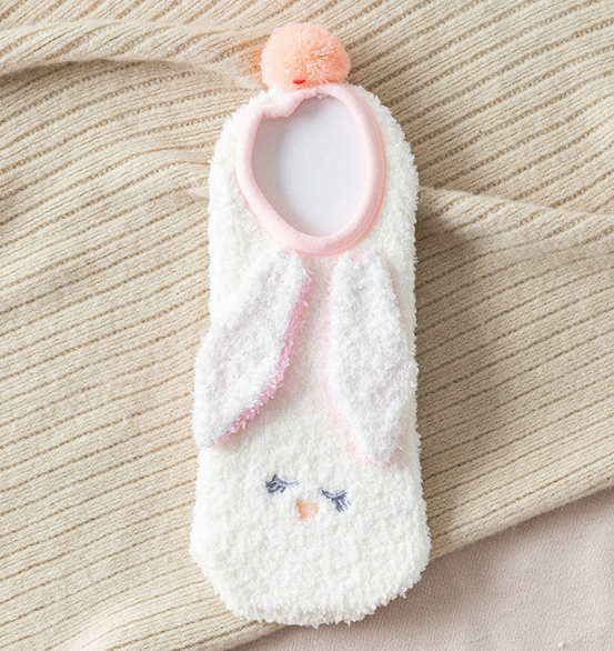 Half velvet/coral velvet socks 