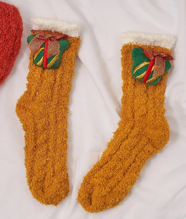 Half velvet/coral velvet socks 