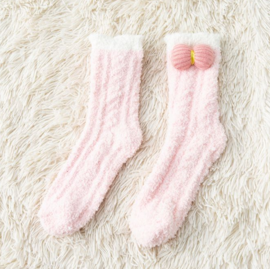 Half velvet/coral velvet socks 