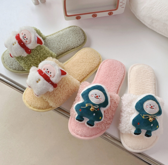 Рождественская элемент хлопкотистые туфли 