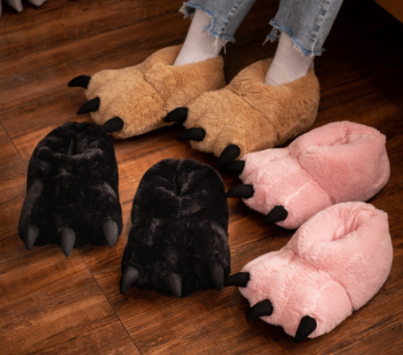 Творческая плюшевая хлопковая обувь 