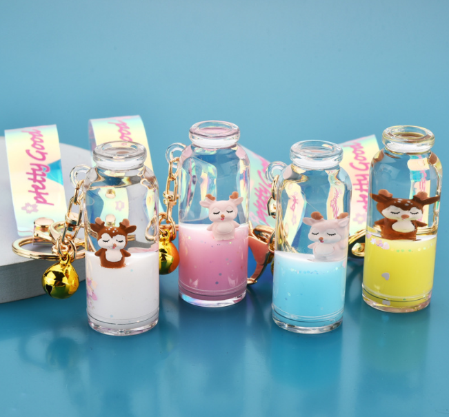 Water and oil key pendant 