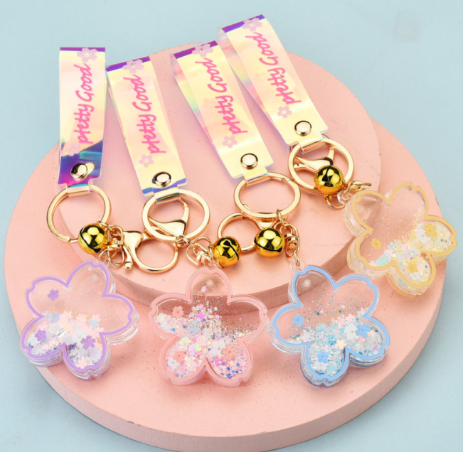 Water and oil key pendant 