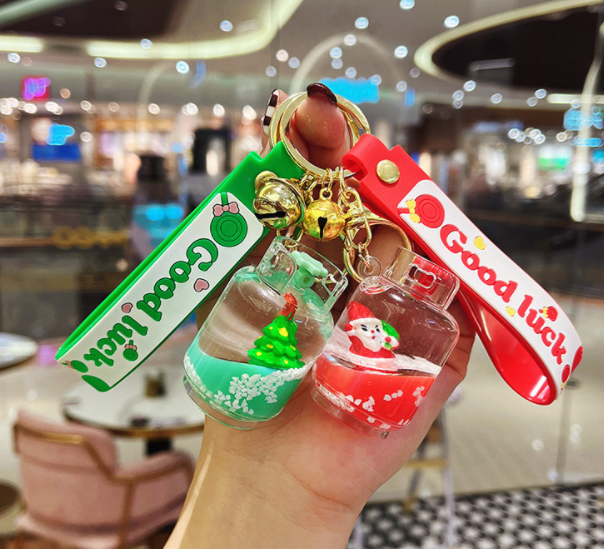 Water and oil key pendant 