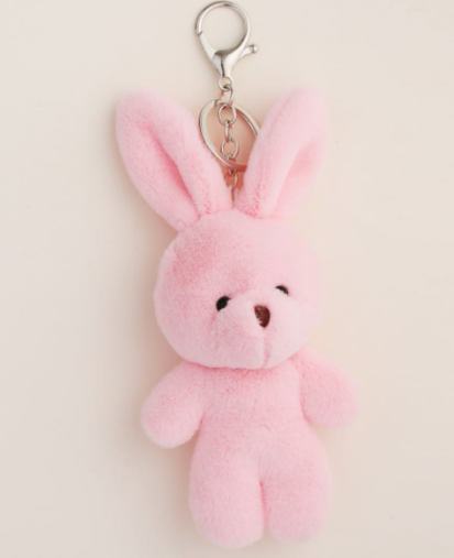 Plush key pendant 