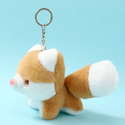Plush key pendant 