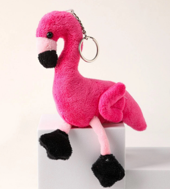 Plush key pendant 