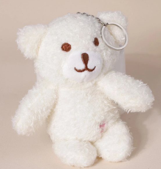 Plush key pendant 