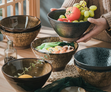 Ceramic bowl disc tableware 