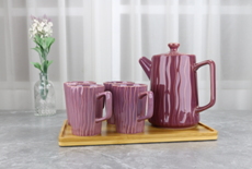 Light luxury ceramic water tool set 