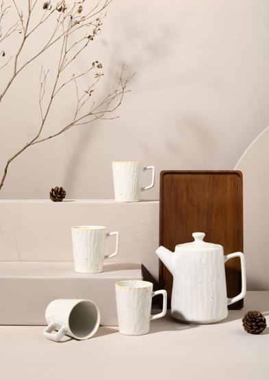 Light luxury ceramic water tool set 